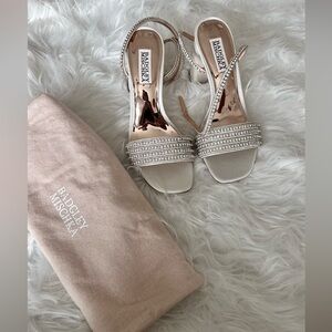 Badgley Mischka Becca Heels Size 6.5